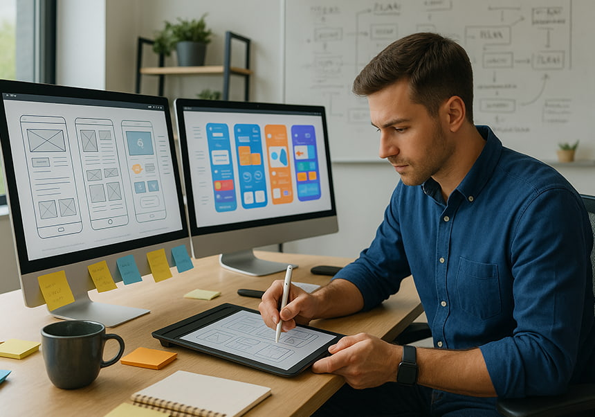 UI/UX Designing